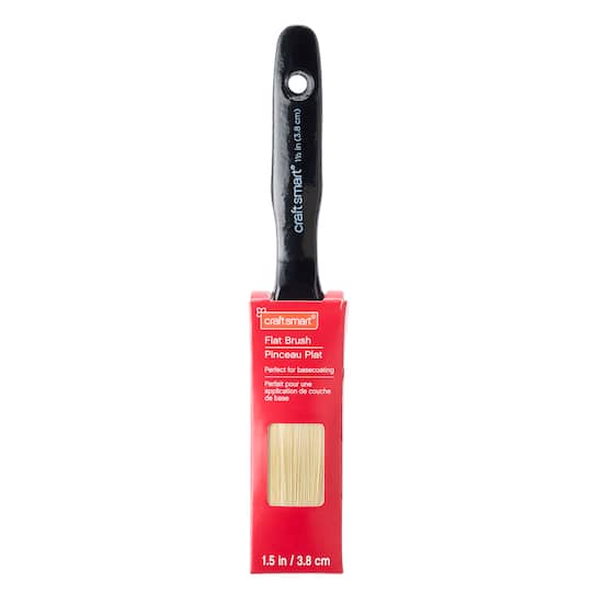 12 Pack: 1.5" Flat Brush by Craft Smart™